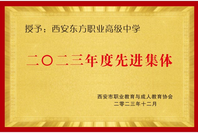 洛南2023年度先进集体