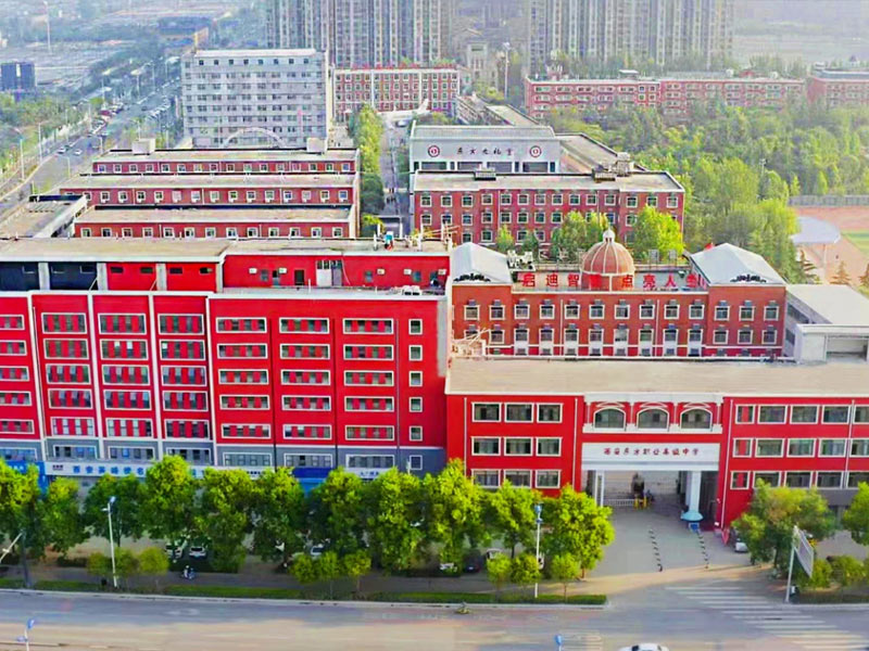 洛南校园鸟瞰图